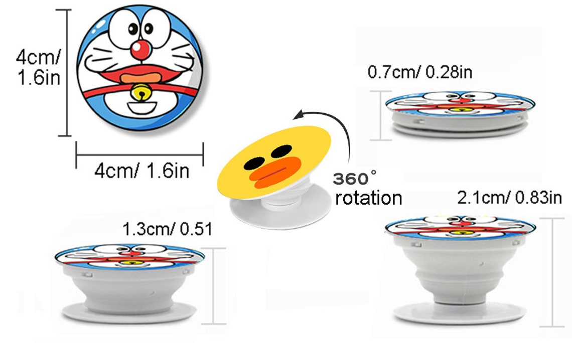 Custom Phone Grip and Stand Personalized Phone Accessories Etsy