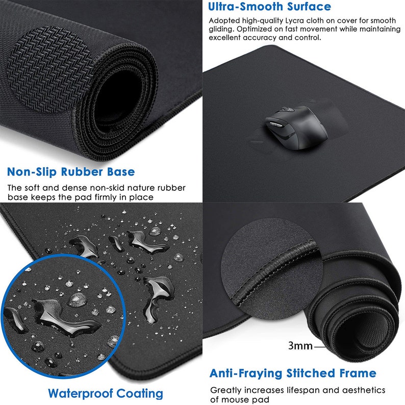 Custom Your Mouse Pad Extra Large Professional Gaming Mouse Etsy