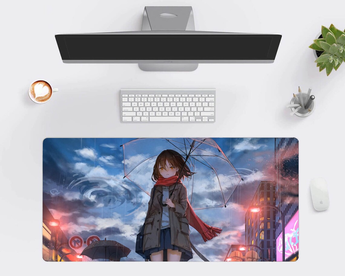 Japanese Anime Mouse Pad Extra Large Gaming Mouse Pad Office Etsy