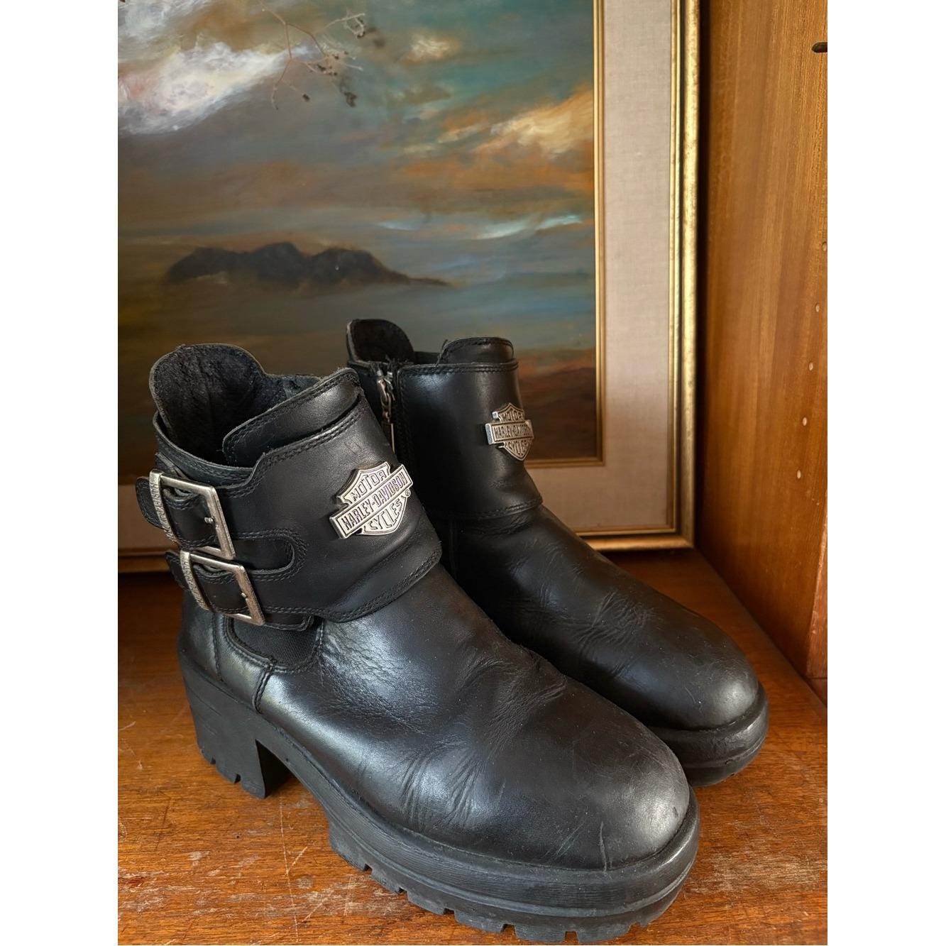 Y2k Moto Boots - Etsy