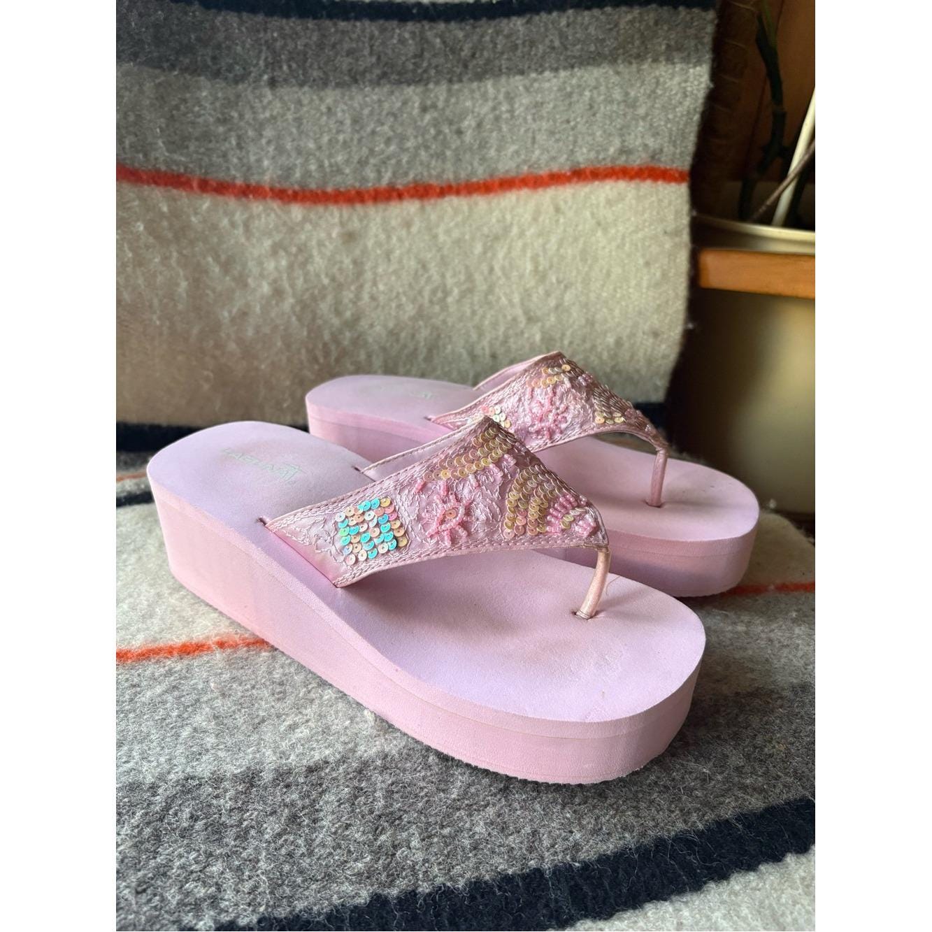 Y2k Platform Flip Flop - Etsy