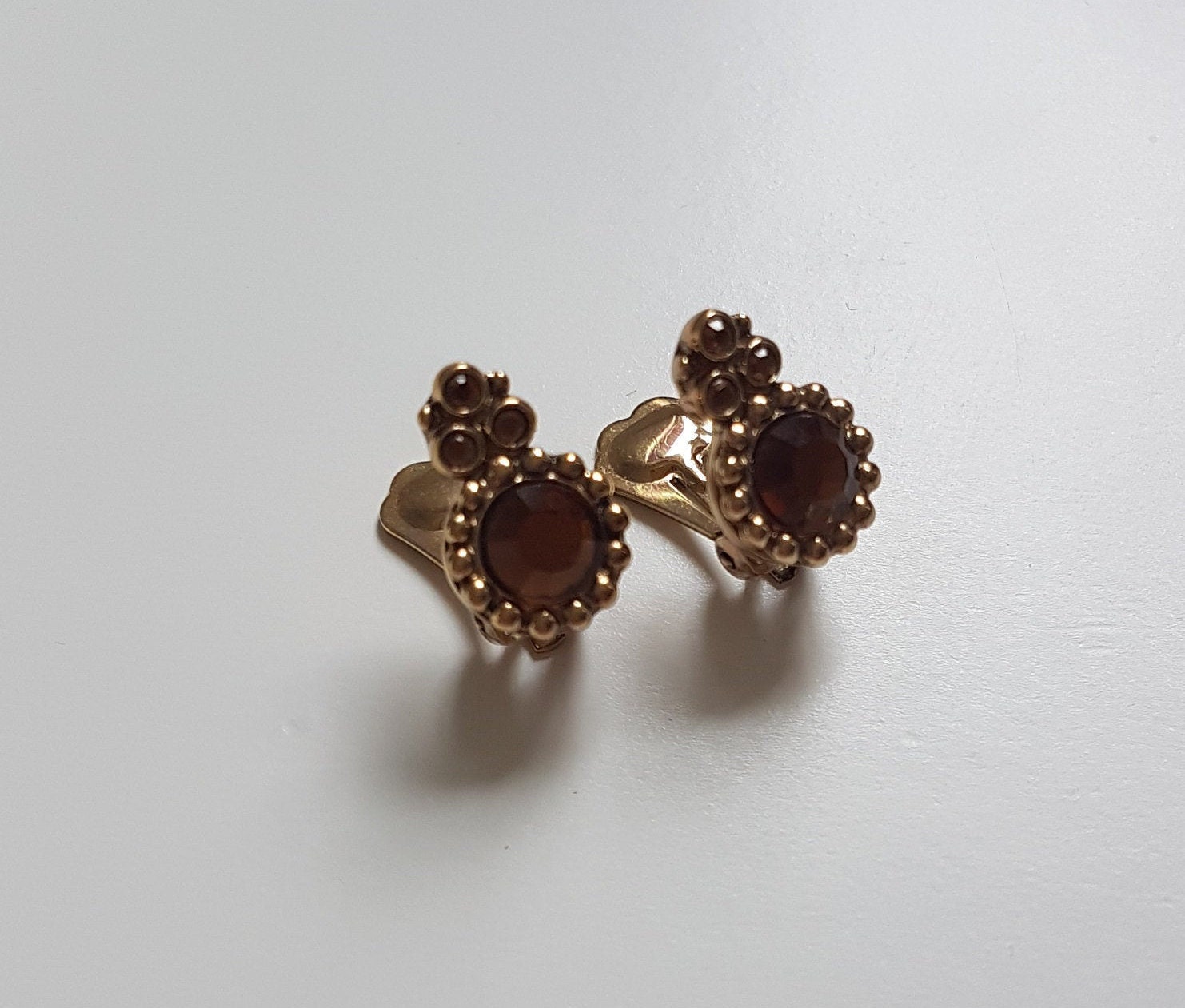 Christian Dior Earclips Earrings Baroque Signed Etsy UK