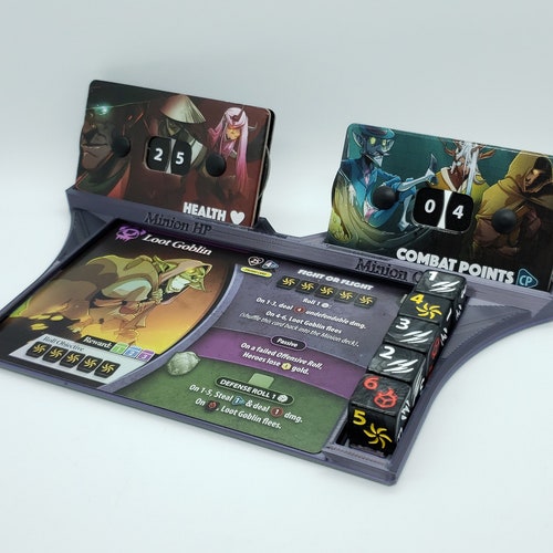 Dice Throne Adventures Token Upgrades Etsy