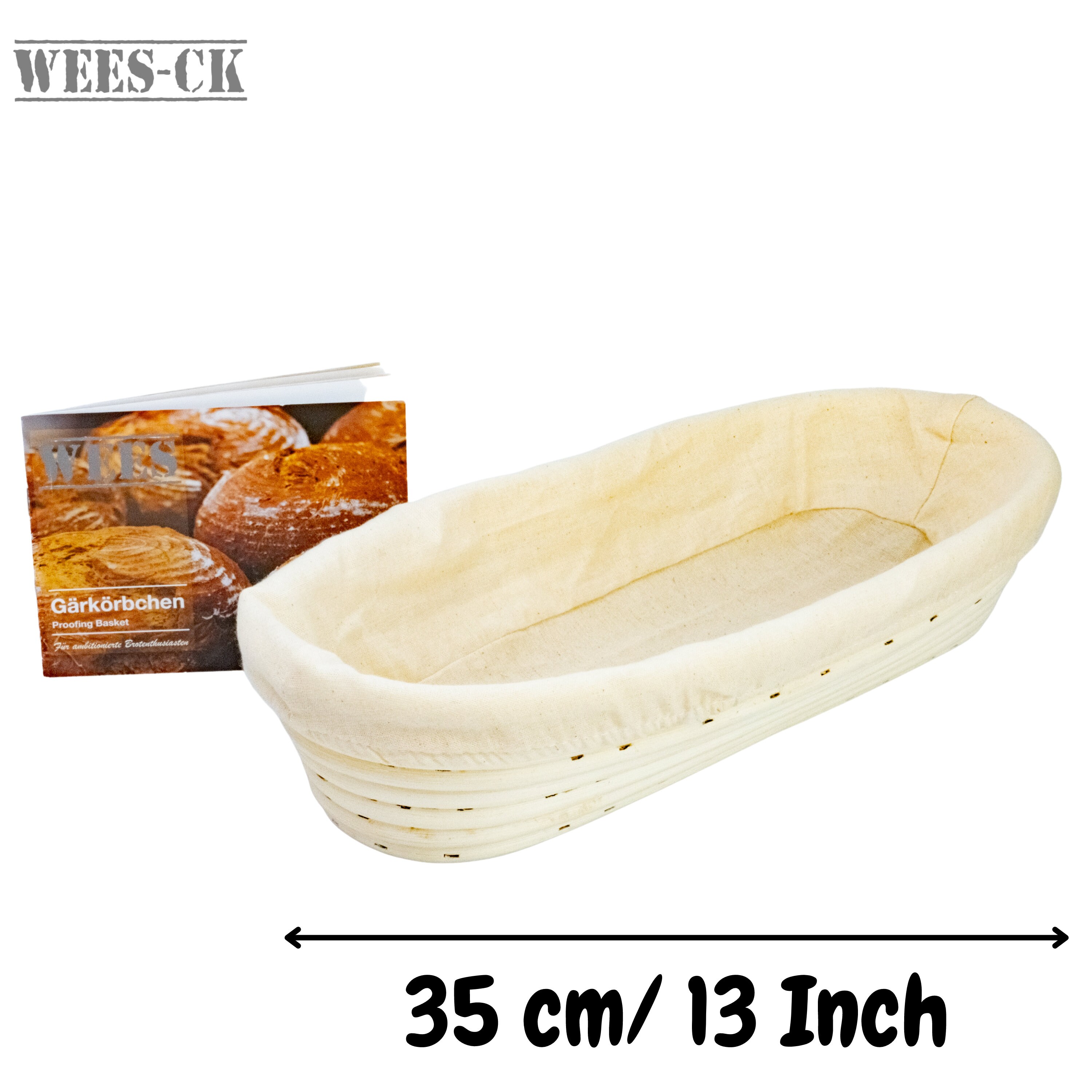 Handmade Proofing Basket Basket with Linen Liner Etsy