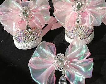 Newborn Baby girl bling Rhinestone Shoes - customized shoes baby Shower Gift Shoes Baby birthday Shoes- 1st birthday Shoes- princess shoes