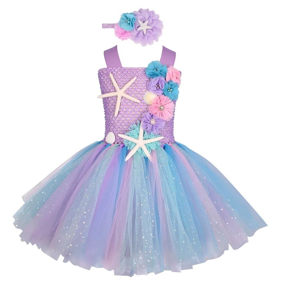 knee length dresses for ladies Girls Swoon baby mermaid dress – Mini Mee
