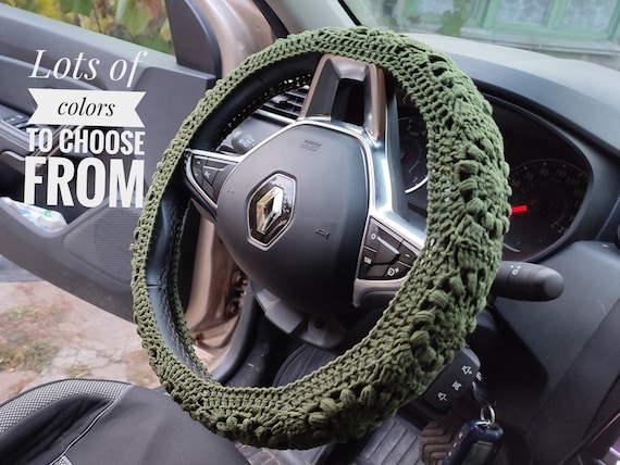 Car Steering Wheel Cover,crochet Steering Wheel Cover for Women,cute Steering  Wheel Cover,steering Wheel Cover,boho Steer Wheel Cover -  Canada