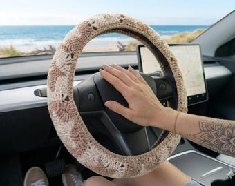 Star Car Accessories for Women - Steering Wheel Cover Celestial Car Decor, Aesthetic Car interior -Gift for Her Girlfriend Wife Mom Sister