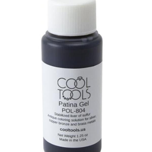 Cool Tools Patina Gel - Liver of Sulfur in Gel Form - 1.25 oz