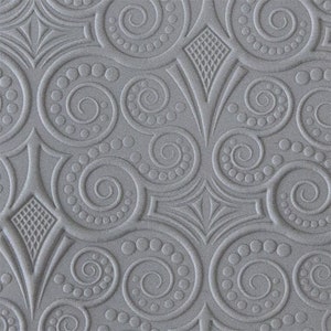 Rollable Texture Tile - Nouveau Mucha Embossed