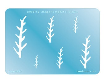 Jewelry Shape Template - Algae