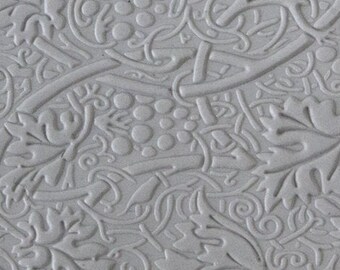 Texture Tile for Clay Texture - Grapevines Embossed