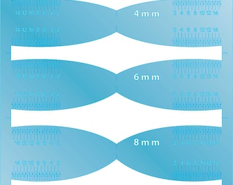 Ring Shank Template - Tapered Shield
