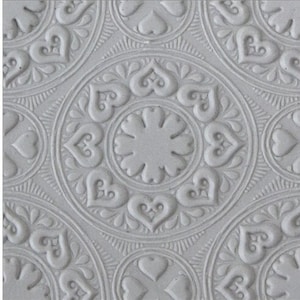 Mega Texture Tile -  Vintage Wallpaper Embossed