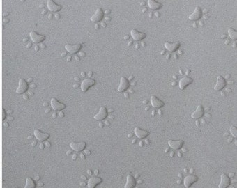 Texture Tile for Clay - Texture -  Wipe Your Paws! Embossed