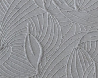 Texture Tile for Clay Texture - Dancing Hosta Embossed