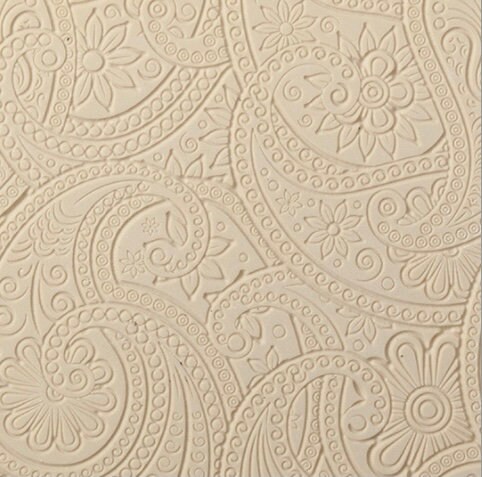 Texture Eastern Texture - Eastern Paisley Embossed - Etsy