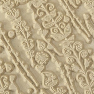 Texture Tile for Clay - Texture - Spring Love - Etsy