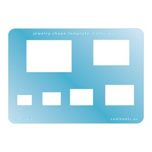 Jewelry Shape Template - Colorado
