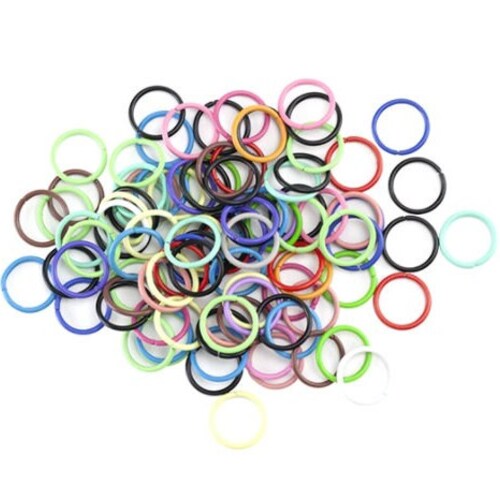 Colored Open Jump Rings Multi Color Etsy