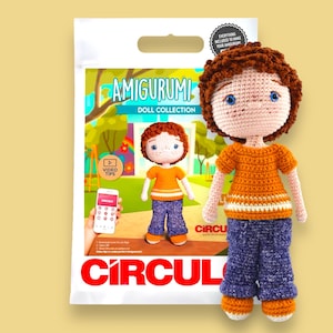 Amigurumi Doll Crochet Kit: Oliver Boy Doll DIY Gift