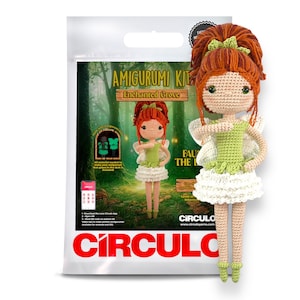 Amigurumi Fairy Crochet Kit: Glow in the Dark DIY Craft