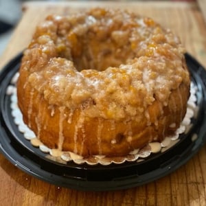 Peach Cobbler Bundt Cake