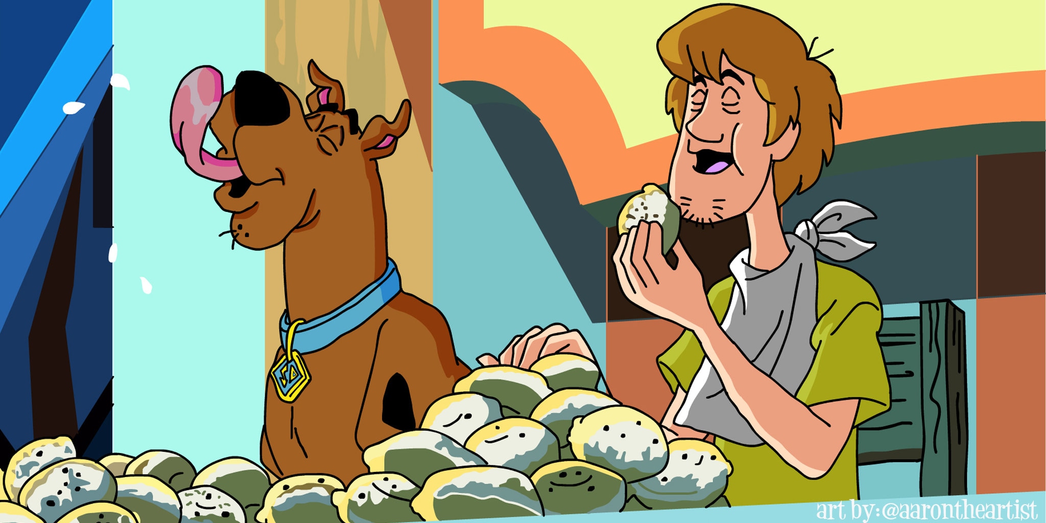 Scooby Doo and Shaggy Too Etsy