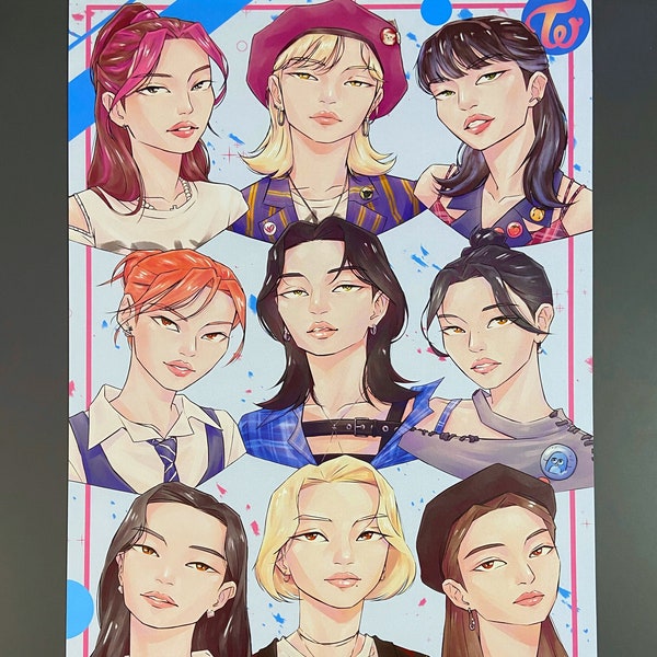 Twice The Feels 11 x 17 Print Poster