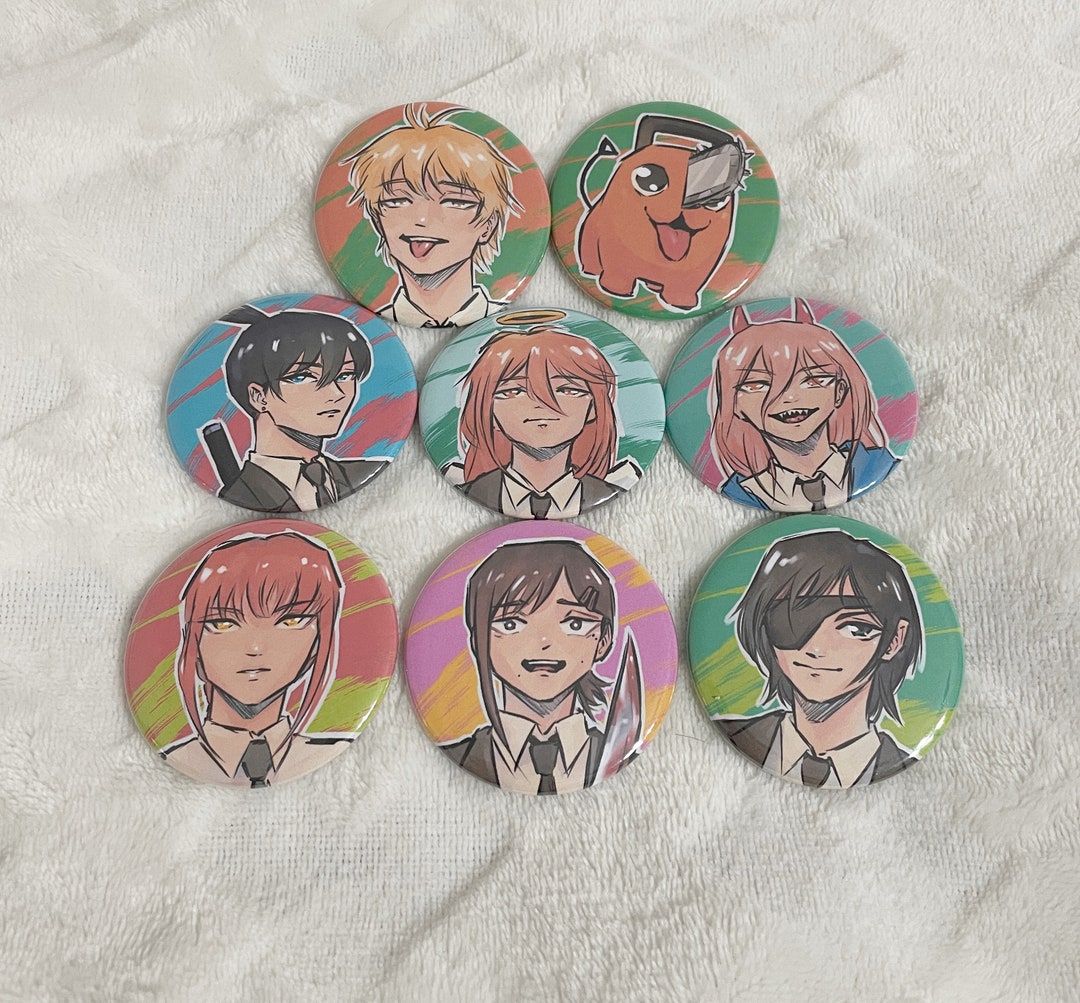 Tree Cutter Person Full Set of 2 Inch Buttons Etsy