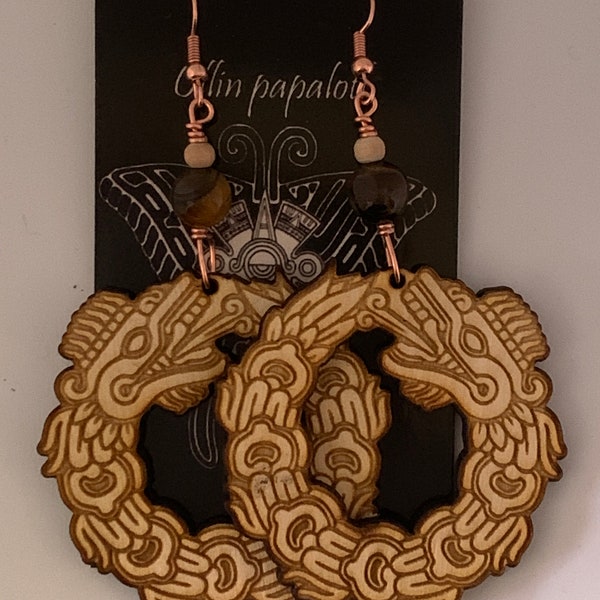 Ketzalcoatl earrings