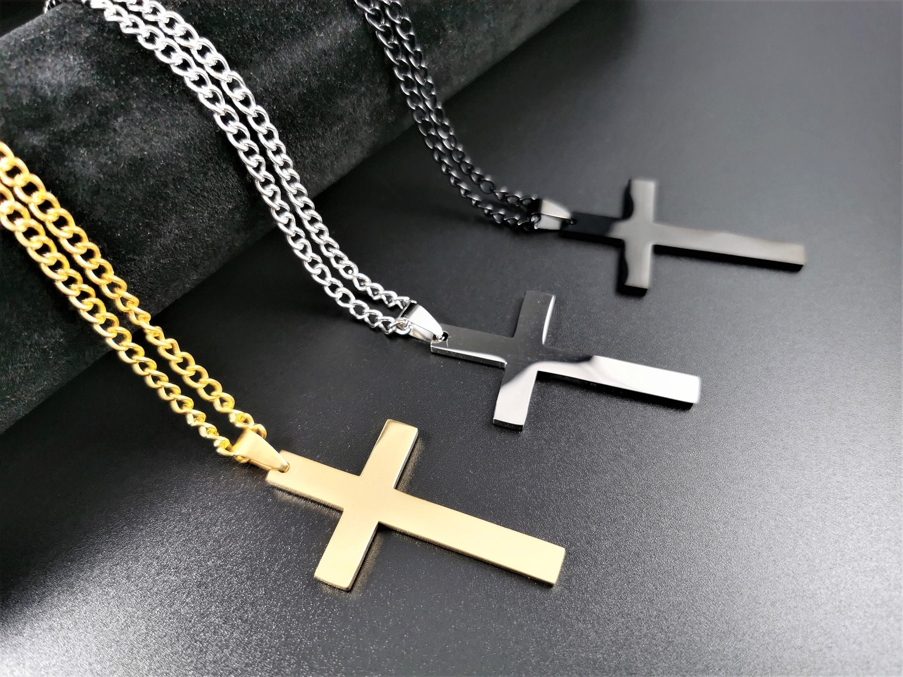 Kreuz kette - Etsy Schweiz