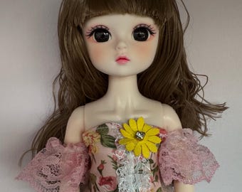 BJD Mini Doll: 3D Big Eyes 20 Movable Joints, Clothes Shoes 30cm /Doll collection/ Doll movable joints with cloth/Christmas gift