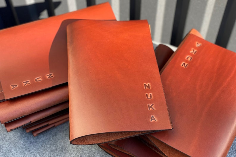 Leather Menu A4A5 Menu Holder With Embosing Restaurant Menu Etsy