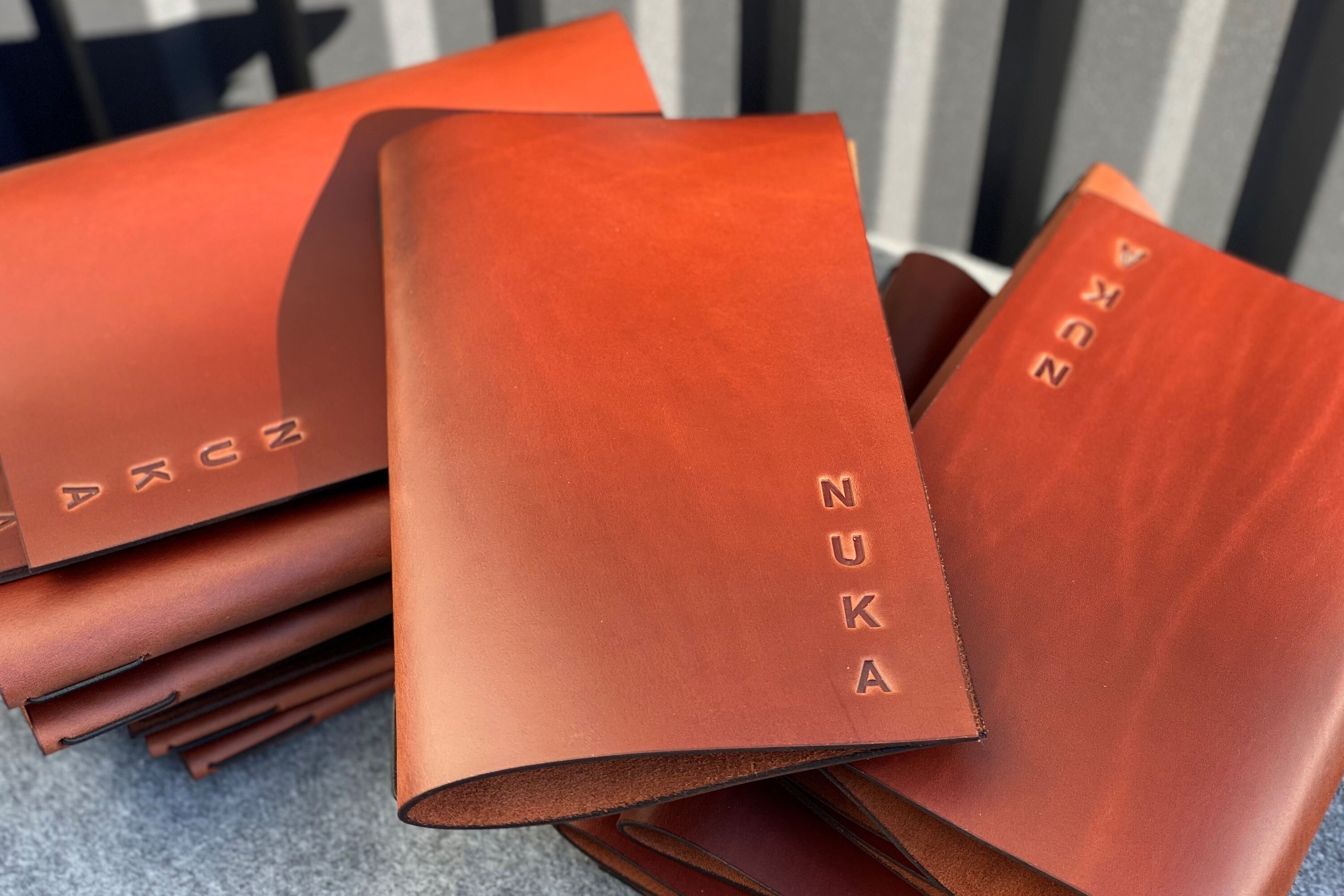 Leather Menu A4A5 Menu Holder With Embosing Restaurant Menu Etsy