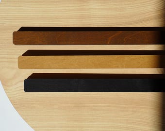 Wood Menu Rail: Changeable Letter Board for Cafe, Barbershop