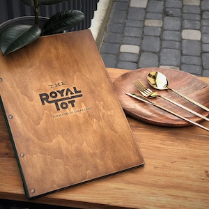 Menu folder, Leather menu A4 A5, Leather Menu Cover, Custom Menu Cover, Menu Holder, Restaurant Menu Folder, Guest book