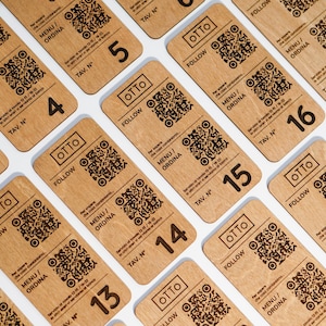 Wood QR code menu sign, Scan to view menu, Custom wood sign, menu sign, QR code menu, Restauran menu, AntiCovid menu, Wood cafe sign
