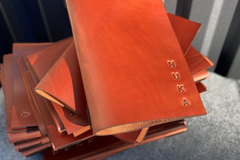 Leather Menu A4A5 Menu Holder With Embosing Restaurant Menu Etsy