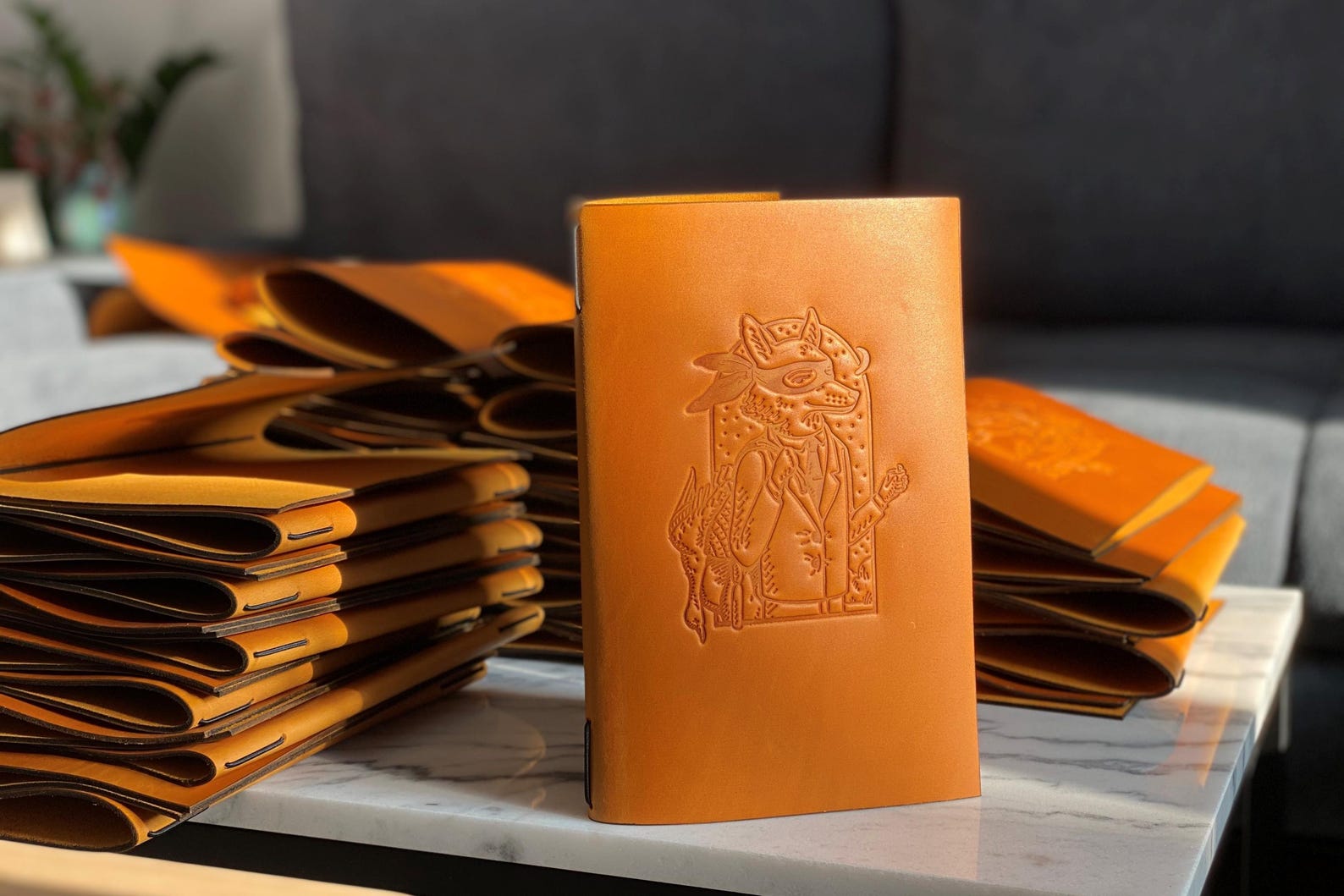 Personalized Leather Menu Cover: Embossed Restaurant Menu Holder ...