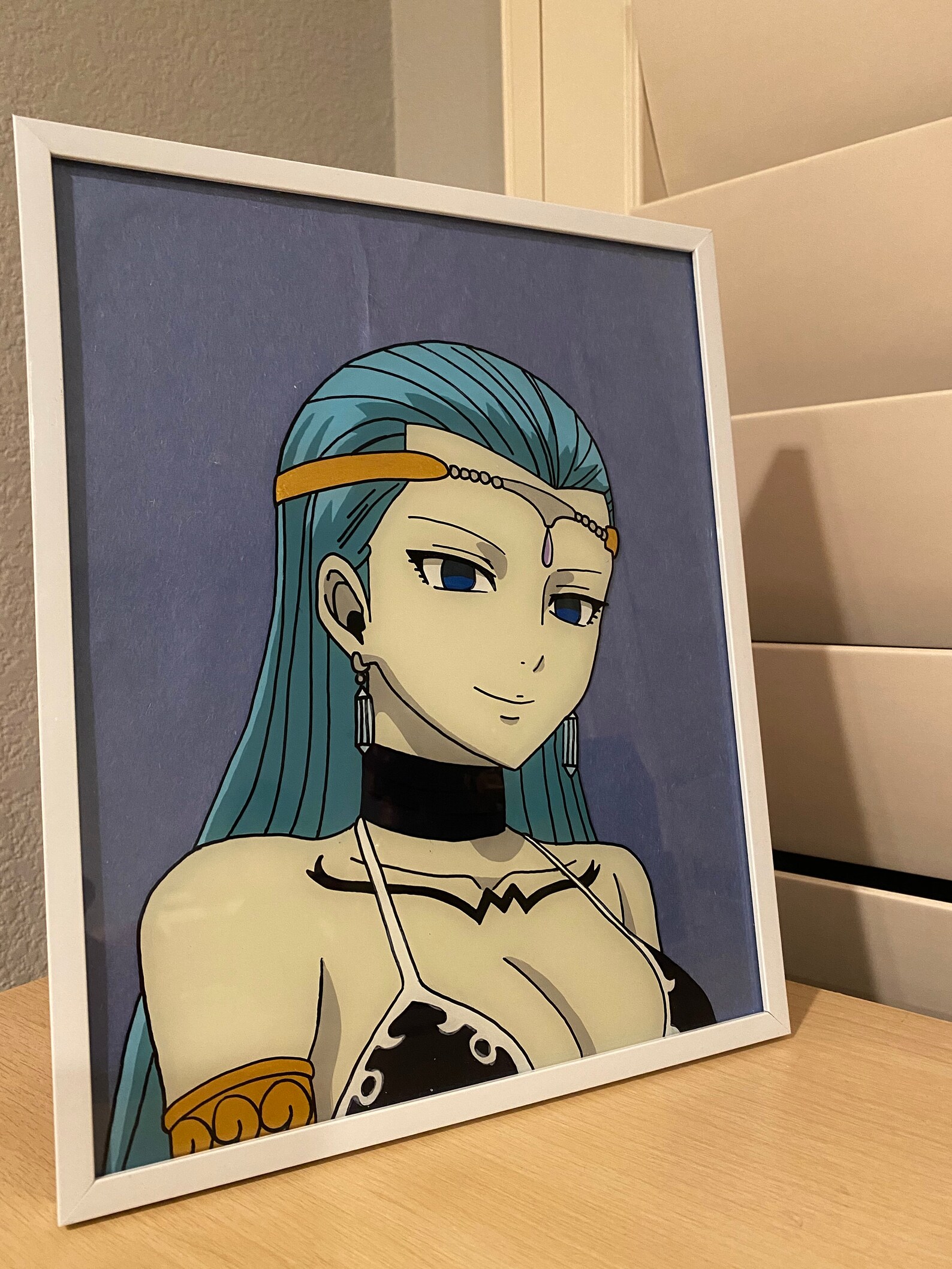 Custom Anime Character Painting | Etsy
