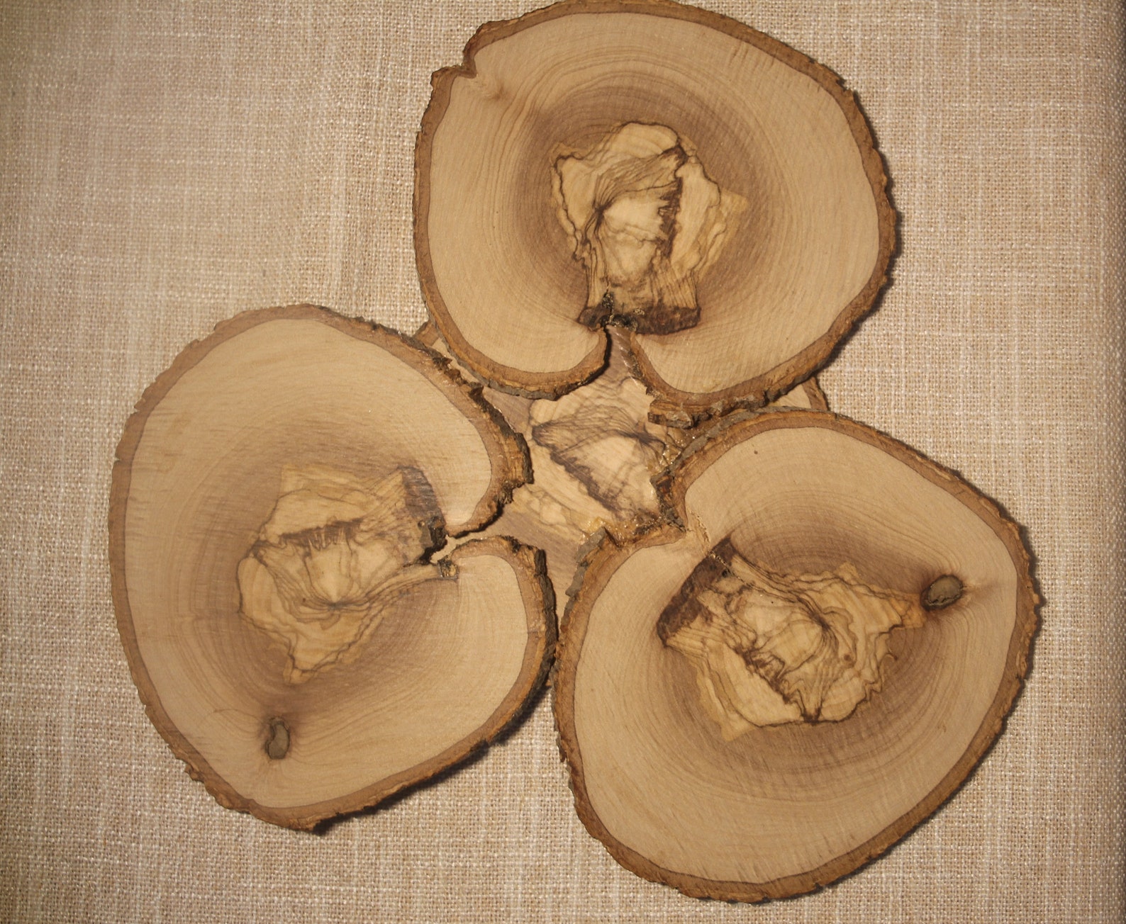 Wooden coasters for pots Etsy