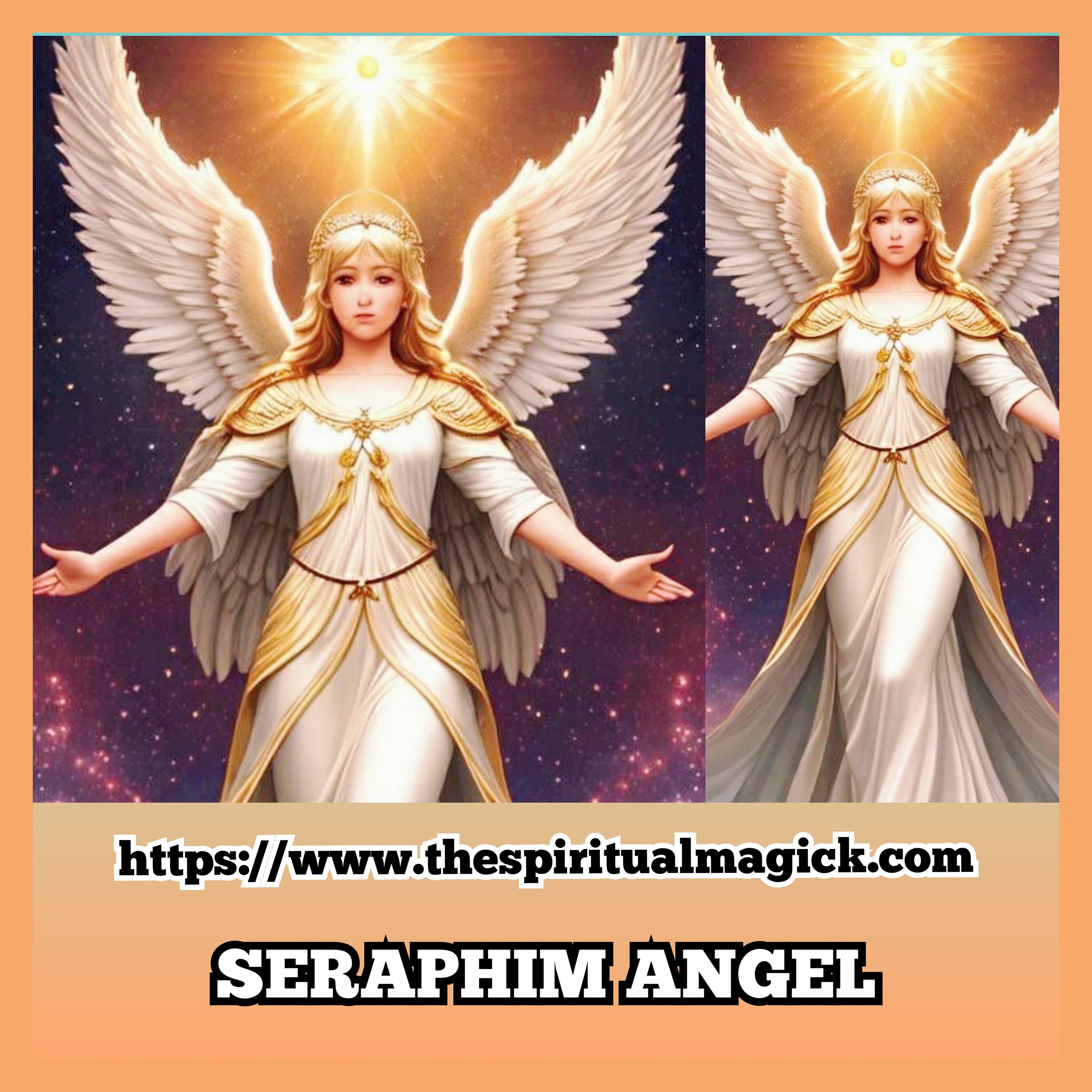 Spirit Companion Seraphim Angel - Powerful Guardian of Light