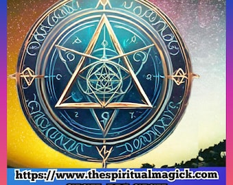 Sigil Magick, Spirit Companion, Tarot, Psychic, Occult, Talisman, Amulet, Spirit Guides, Spell, Wolf, Dragon, Money, Magic Ring, Angels,