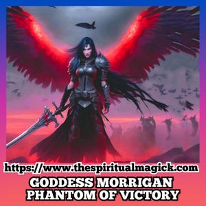 Goddess Morrigan Direct Portal binding, Spirit Companion, Angel, Archangel, Spiritual, Spirit Guides, Dragons, Demon,Fairy, Crystal, Djinn
