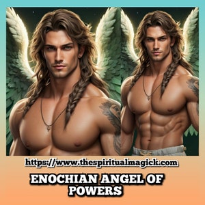 Spirit Companion Conjure....Powerful Angel Immortal Enochian Angel.. The Powers.