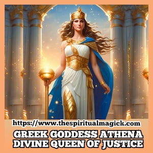 SPIRIT COMPANION ..Powerful Greek Goddess Athena for Power,Wisdom,Justice,Success, talisman,Amulet, Angel,Faery Dragon