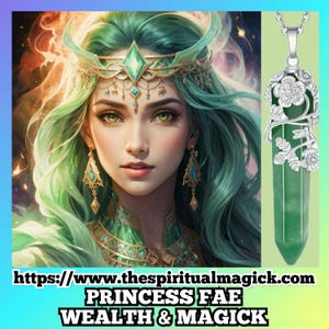 Spirit Companion Conjure POWERFUL Princess Fae  Possessors Of Immortal Wealth & Magical Power