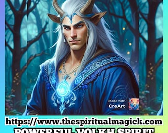 Spirit Companion Conjure..Volkh Spirit  Strong Protection  Magical Powers Guardian  Jinx Breaking Custom Conjure