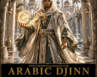Spirit Companion- Arabic Djinn of Wealth granter